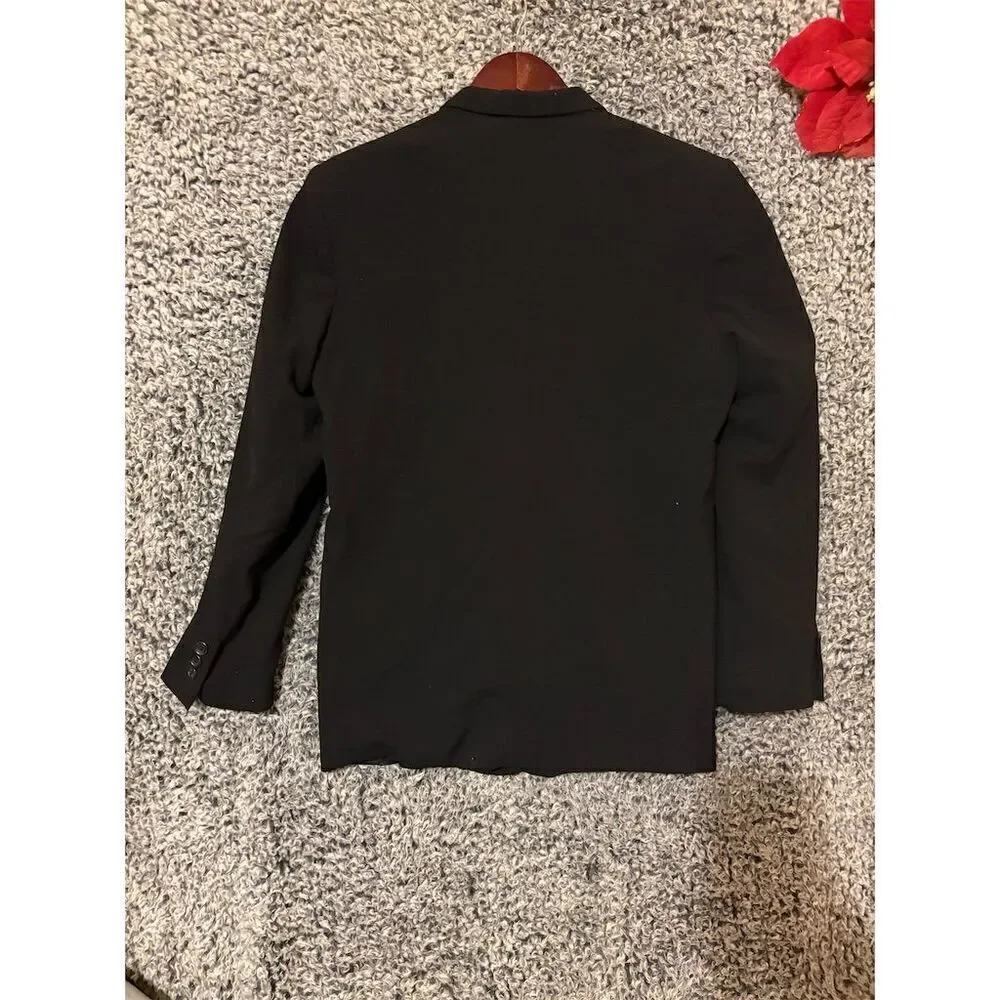 Unbranded Women's Classic Black Blazer Jacket Size 20 Formal Mid-Length